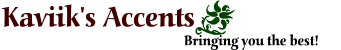 Kaviik's Accents - Bringing you the best!