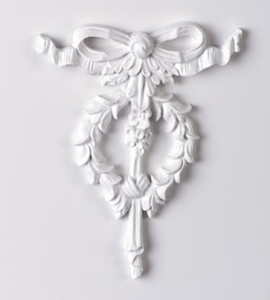 The Lawrence Surround, painted white